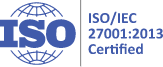 ISO/IEC 27001:2013 Certified