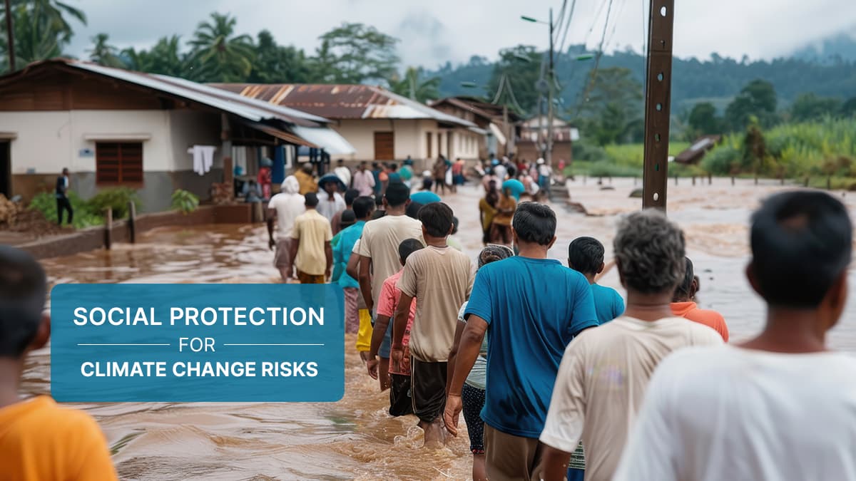Deepening Social Protection can Fight Climate Change Risks