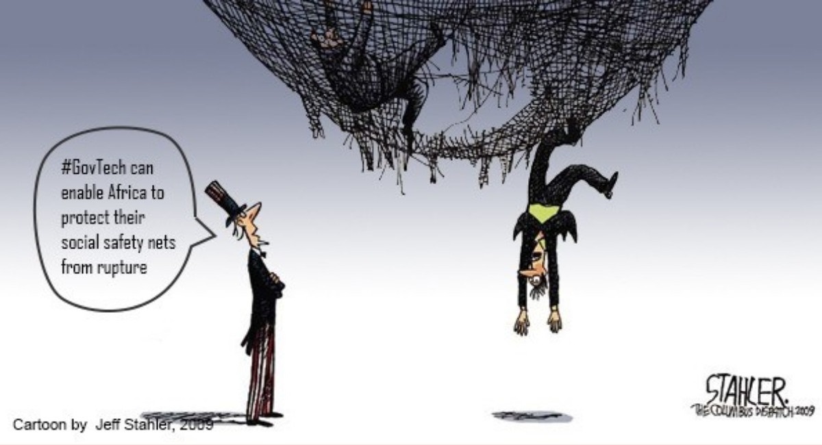 Safety Nets in Africa - Cartoon By Jeff Stahler